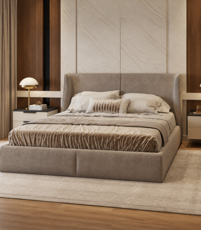 Giường Ngủ Aurora Bọc Nệm Khổ 1m8 x 2m