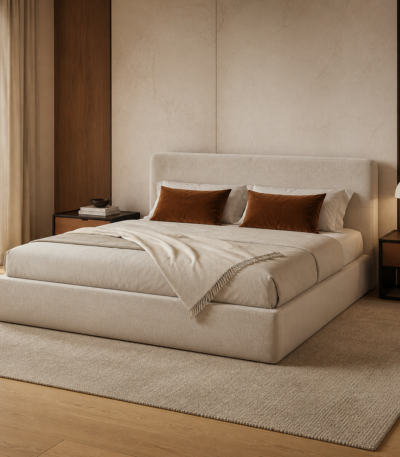 Giường Ngủ Valeria Bọc Nệm Khổ 2m x 2m